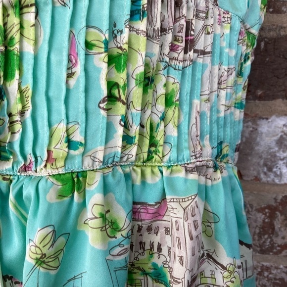 Jaloux 100% Silk Blouse Size Large - Picture 6 of 11